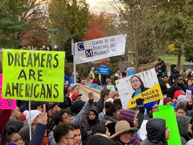 Rally at the Supreme Court – Manifestación en la Corte Suprema de DACA