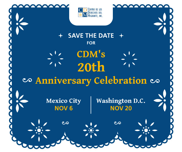 SAVE THE DATE: Celebrating 20 years of impact